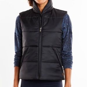 Lucy Black Inner Spark Puffer Vest